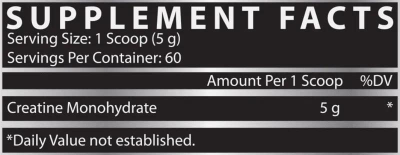 Creatine Monohydrate