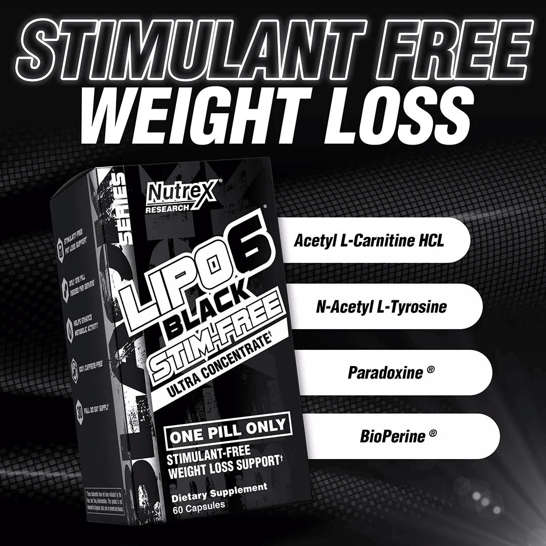 LIPO-6 Black - Stim Fri Fatburner