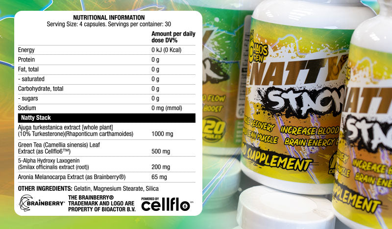 Natty Stack - Extreme Muscle Builder