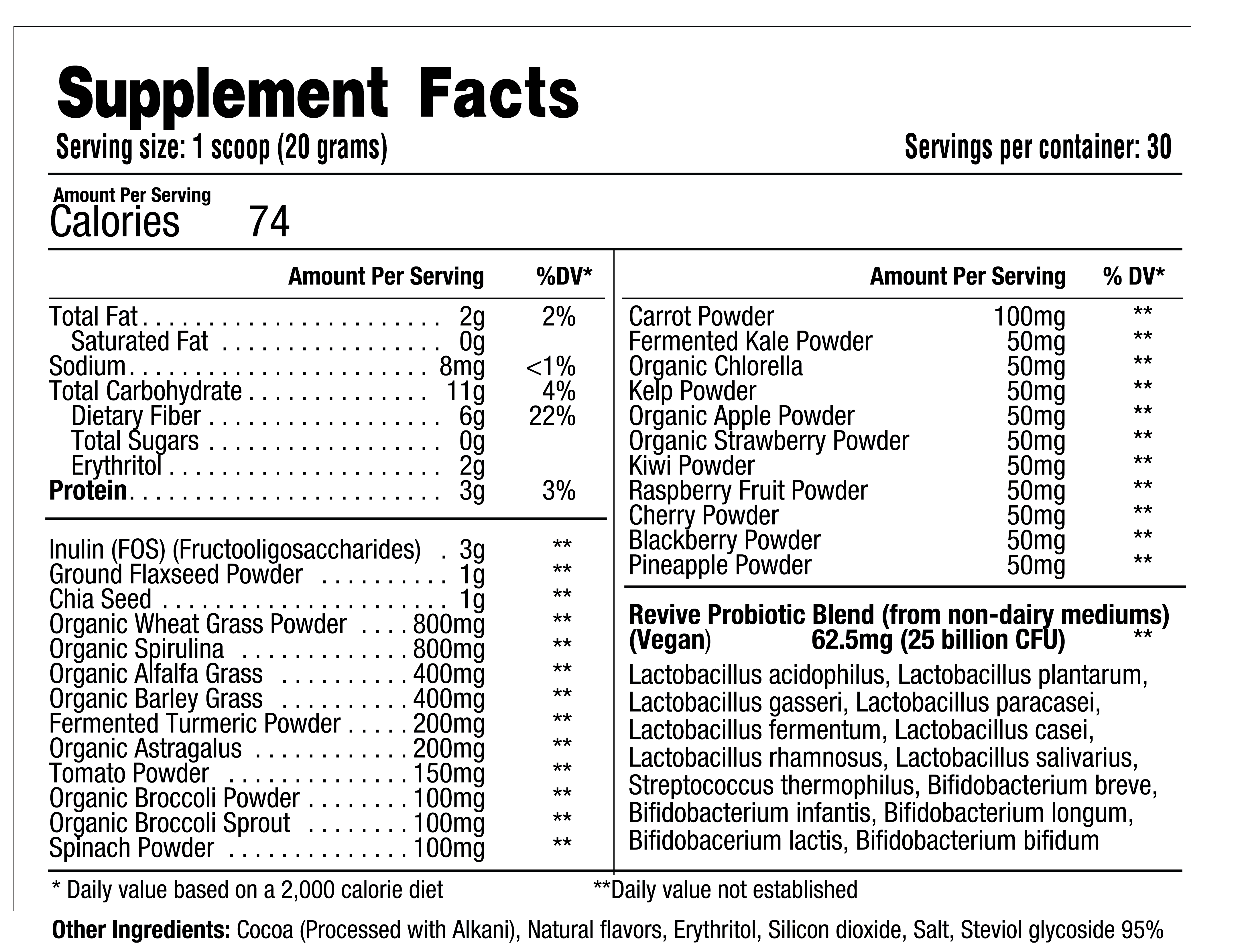 Daily Greens Powder