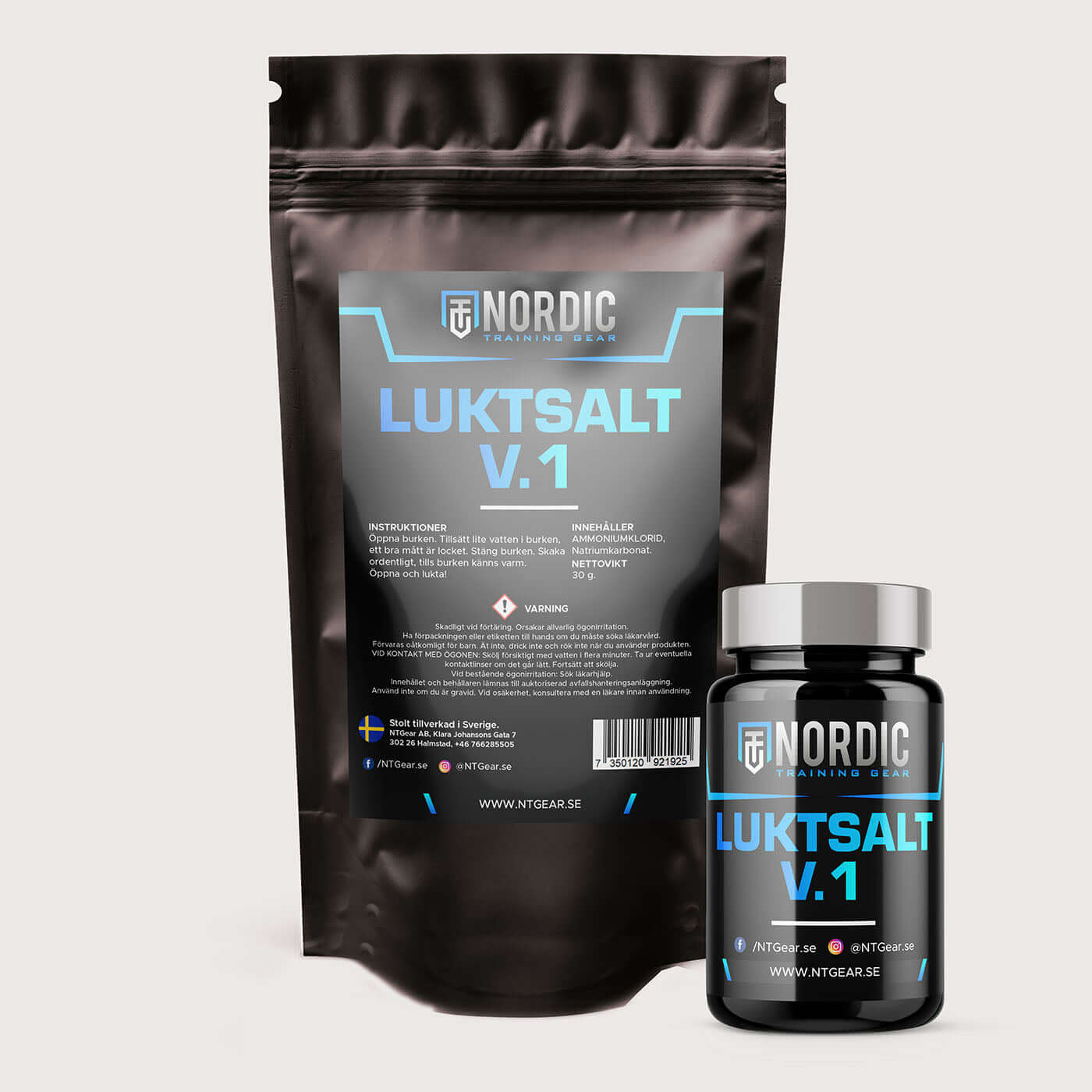 Luktsalt amoniak inför tunga lyft hos supplementstore.se
