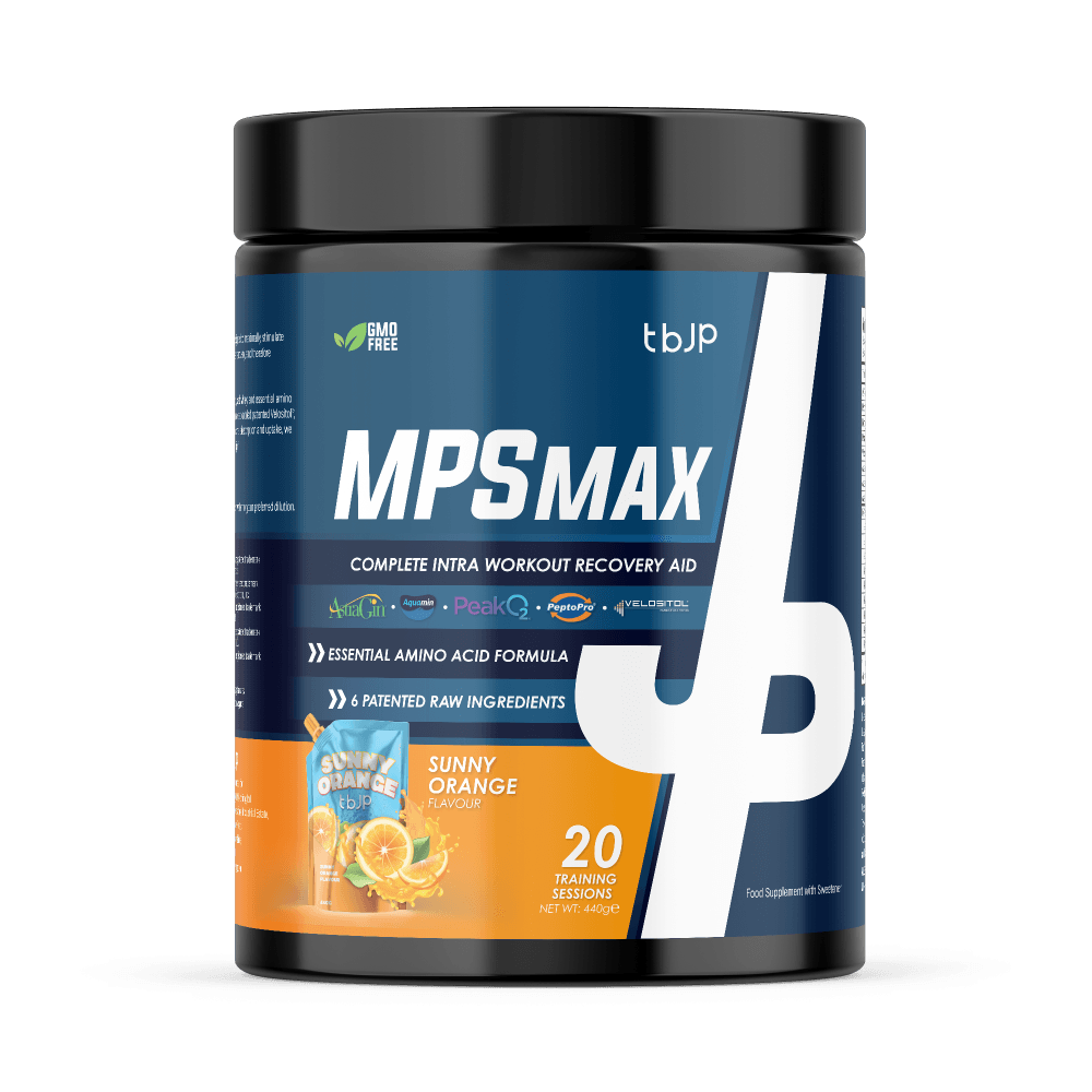 mps max aminosyror intra workout drink av trained by jp hos supplementstore.se