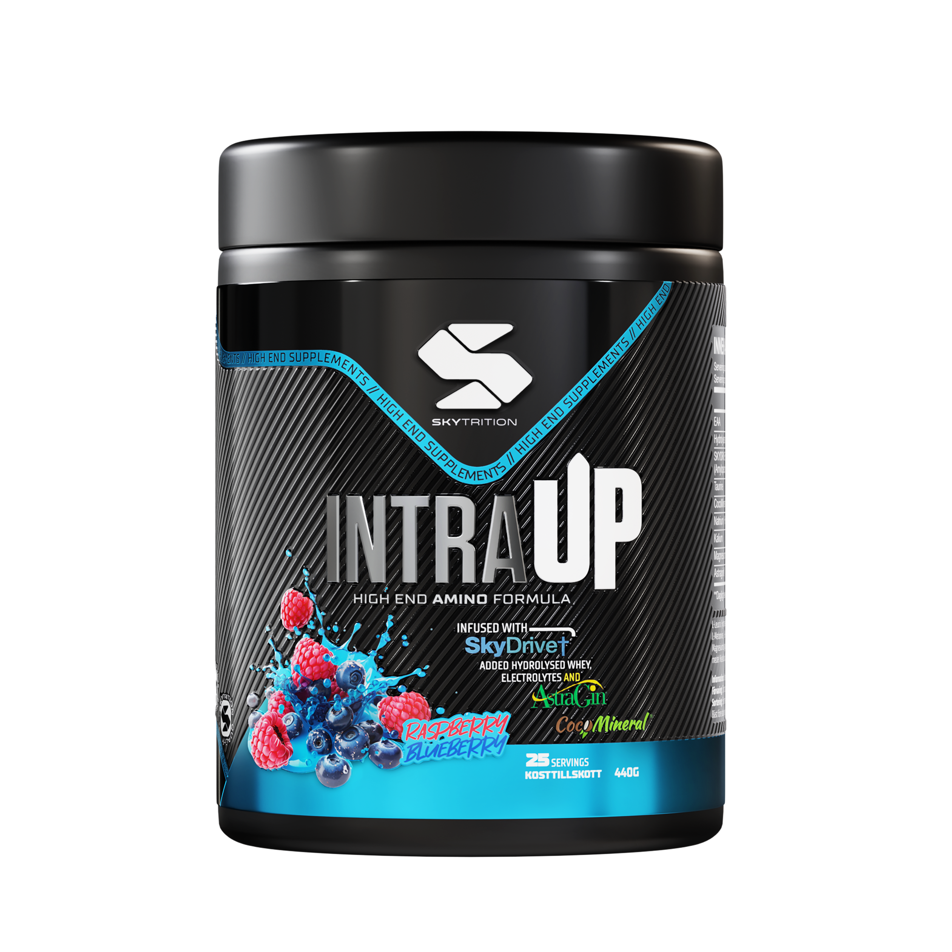 IntraUP Intra-Workout Aminosyror – Raspberry Blueberry
