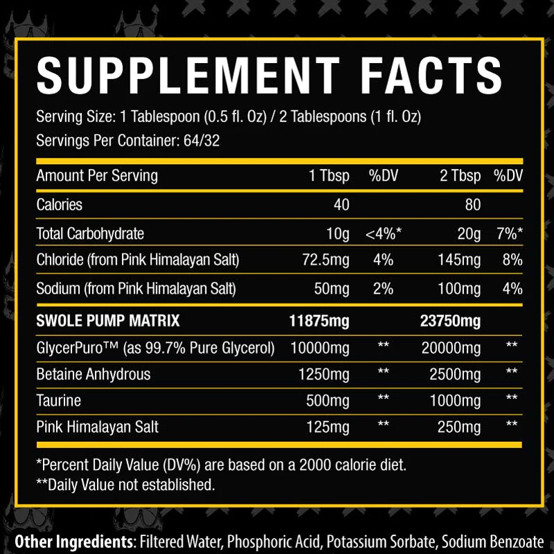 Sicario Swole – Extreme Liquid Pump