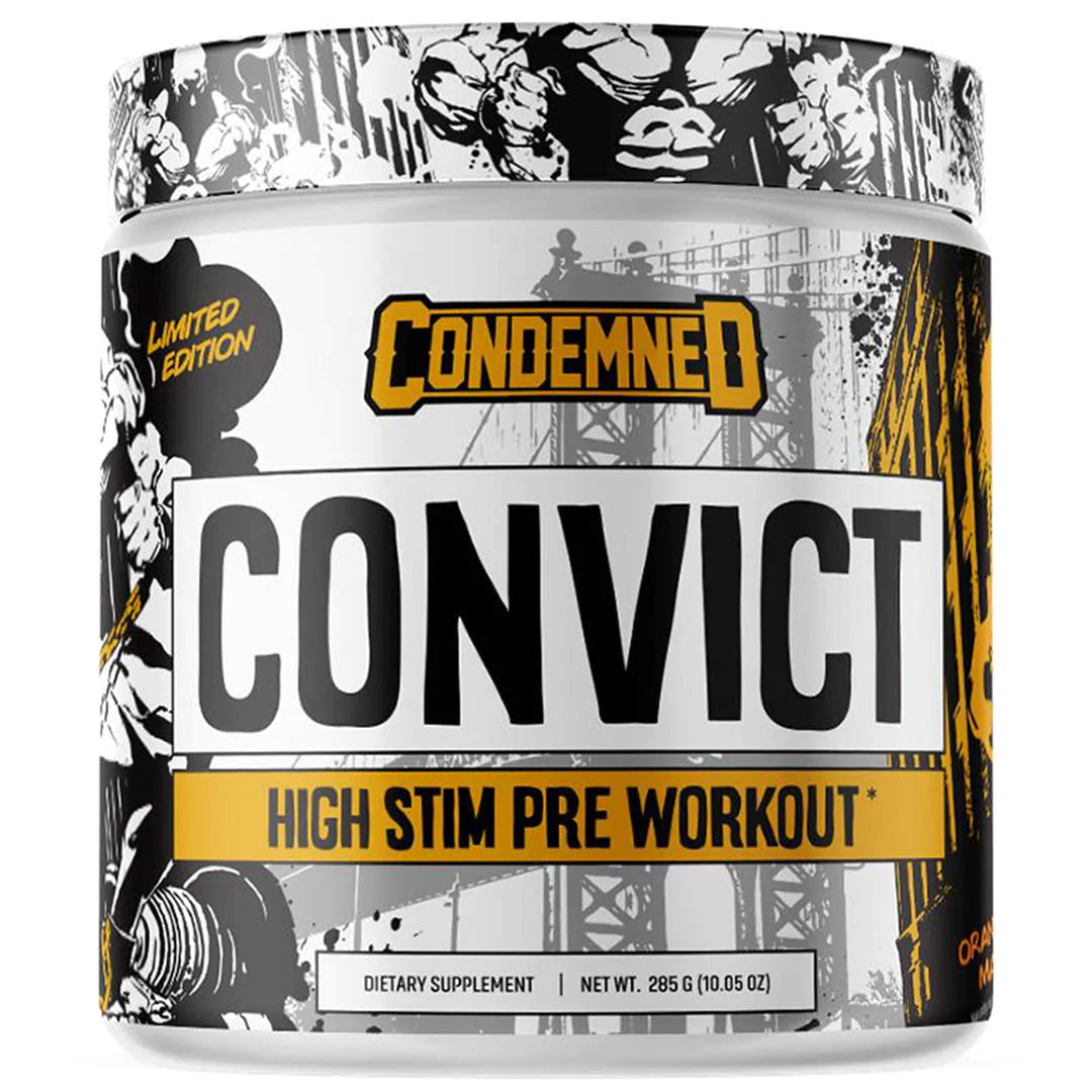 Convict high stim pre workout supplementstore